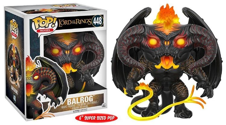 Фігурка Funko Pop Lord Of The Rings - Balrog 6 "Figure Володар Кілець Балрог 448 Фігурка Funko Pop Lord Of The Rings - Balrog 6 "Figure Володар Кілець Балрог 448