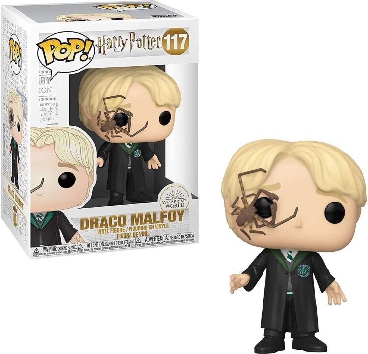 Фігурка Funko Pop! Harry Potter - Draco Malfoy with Whip Spider