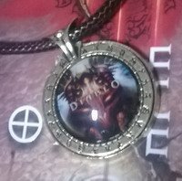 Медальон Diablo (Металл + стекло) 