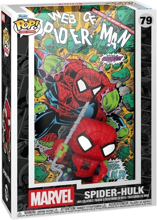 Фігурка Funko Comic Cover: Marvel Spider Hulk Фанко Павук Халк 79 Фігурка Funko Comic Cover: Marvel Spider Hulk Фанко Павук Халк 79