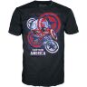 Фігурка + футболка Funko Tee Box Marvel: Captain America Коробка фанко Капітан Америка (розмір M)