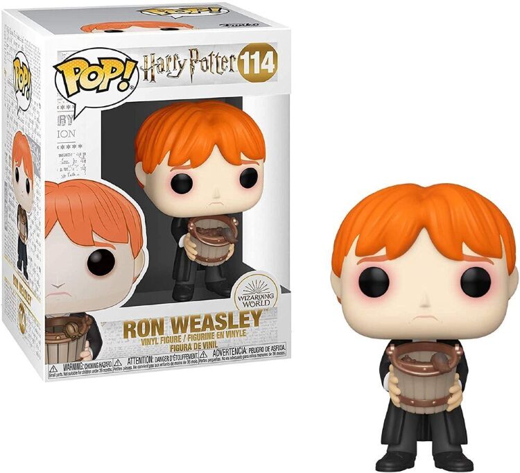 Фігурка Funko Pop! Harry Potter - Ron Puking Slugs with Bucket Фігурка Funko Pop! Harry Potter - Ron Puking Slugs with Bucket