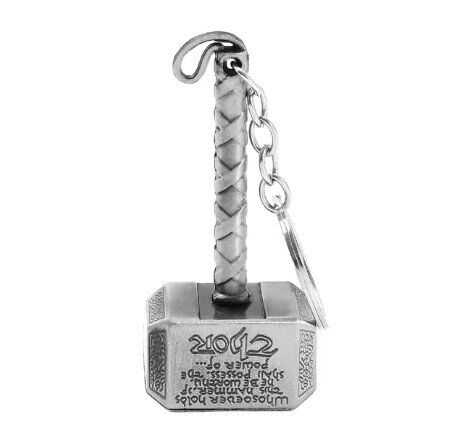 Брелок 3D Марвел Молот Тора Мйольнір 7 см