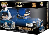 Фігурка Funko Pop Rides: Batman 80th - Blue Metallic 1950 Batmobile (Amazon Exclusive) фанко бэтмобиль 277