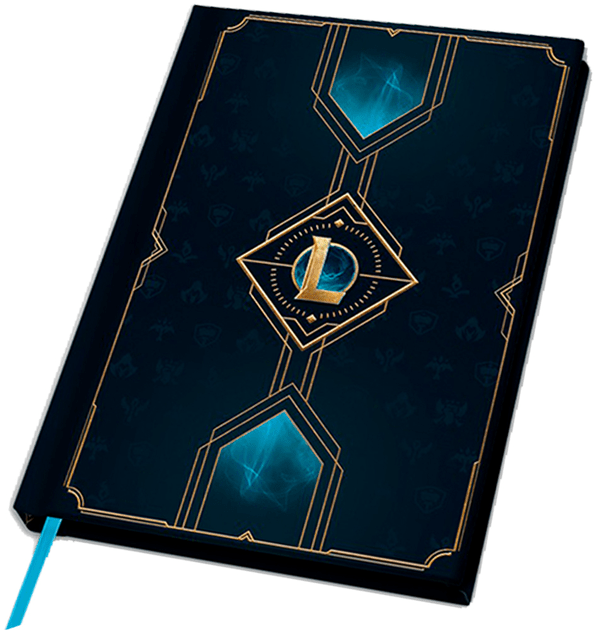 Записна книжка ABYstyle League of Legends Hexteck Logo Блокнот Ліга Легенд Записна книжка ABYstyle League of Legends Hexteck Logo Блокнот Ліга Легенд