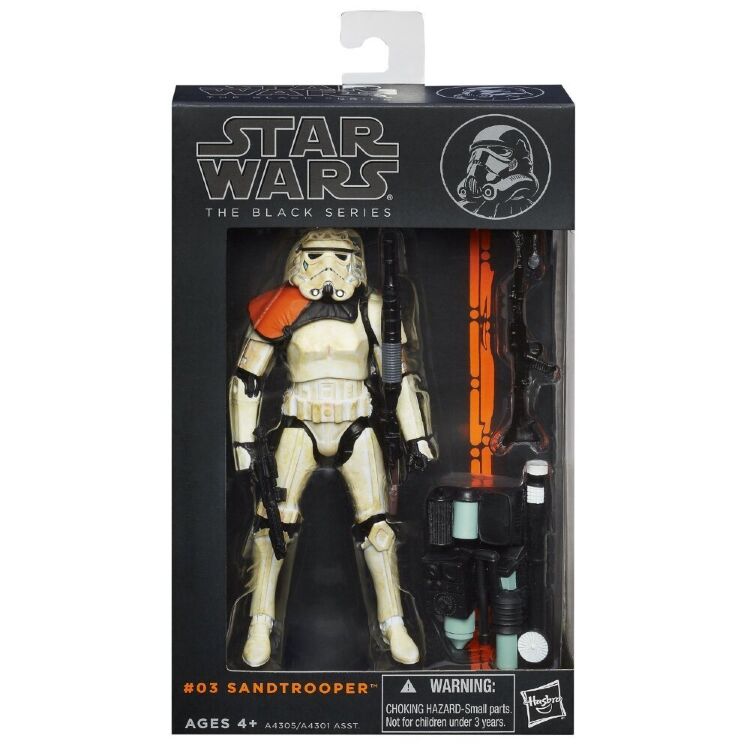 Фігурка Star Wars Black Series Sandtrooper Figure Фігурка Star Wars Black Series Sandtrooper Figure