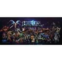 Плакат фирменный Blizzard - Heroes of the Storm Multi-Character Poster