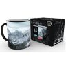 Чашка хамелеон SKYRIM Dragon Symbol Heat Change Mug Кухоль Скайрім 320 мл (змінює колір)