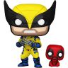 Фигурка Funko Marvel: Deadpool & Wolverine with Babypool Дэдпул Росомаха фанко 1403