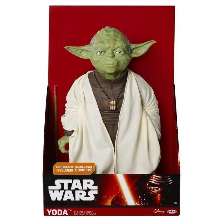 Фігурка Star Wars - Disney Jakks Giant 18 "YODA Figure