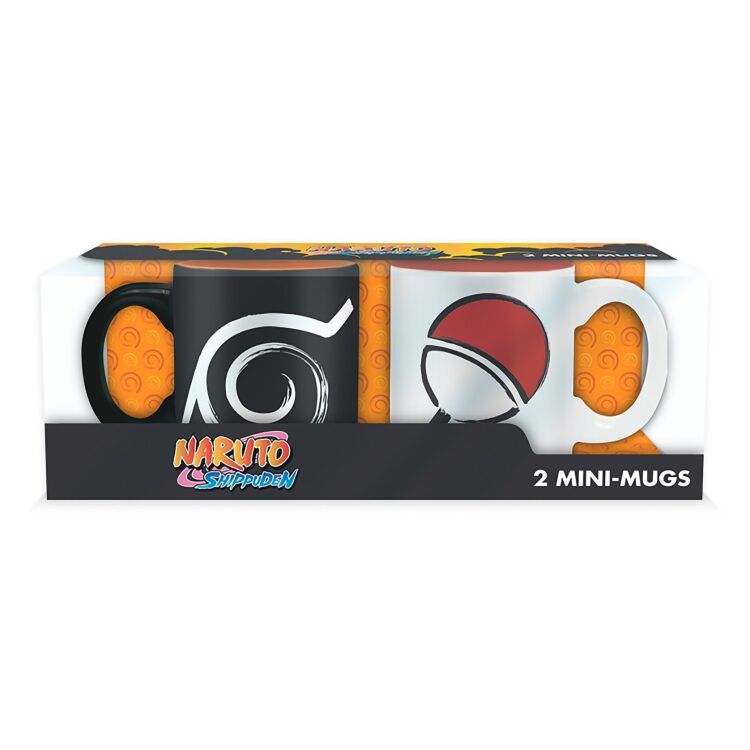 Чашка NARUTO SHIPPUDEN Konoha and Uchiha (набір чашок 110 мл) Чашка NARUTO SHIPPUDEN Konoha and Uchiha (набір чашок 110 мл)