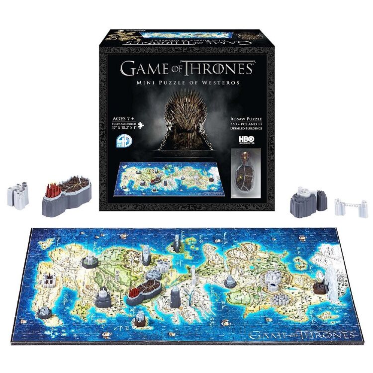 4D пазли Cityscape Mini Game of Thrones: Westeros Time Puzzle (350 Piece) 4D пазли Cityscape Mini Game of Thrones: Westeros Time Puzzle (350 Piece)