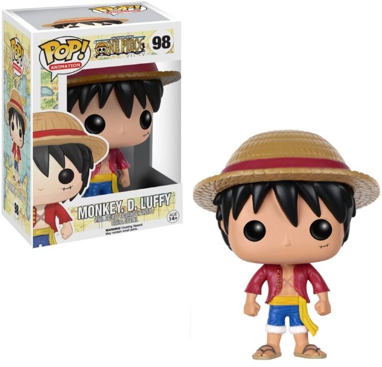 Фігурка Funko Anime: One Piece Monkey D Luffy фанко Монкі Д. Луффі Соломяний Капелюх Луффі 98 Фігурка Funko Anime: One Piece Monkey D Luffy фанко Монкі Д. Луффі Соломяний Капелюх Луффі 98