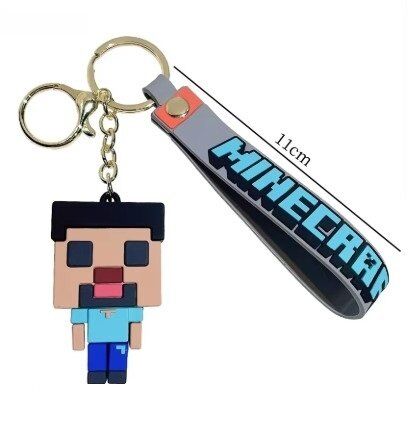 Брелок підвіска на рюкзак Minecraft Майнкрафт Human 3D Backpack Брелок підвіска на рюкзак Minecraft Майнкрафт Human 3D Backpack