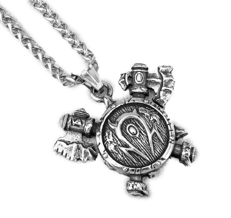 Медальйон World of Warcraft Horde Варкрафт Орда (нержавіюча сталь) + подарунковий бокс Медальйон World of Warcraft Horde Варкрафт Орда (нержавіюча сталь) + подарунковий бокс