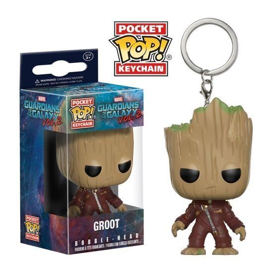 Брелок Marvel: Guardians O /T Galaxy 2 Funko Pocket POP Keychain: Ravager Groot Брелок Marvel: Guardians O /T Galaxy 2 Funko Pocket POP Keychain: Ravager Groot