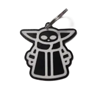 Брелок Star Wars Yoda Keychain ABS пластик Зіркові війни Йода 5 см.