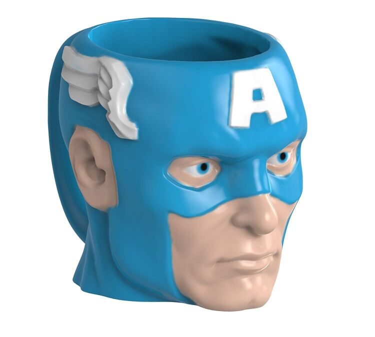 Чашка Avengers - Captain America Marvel 14 oz. Sculpted Ceramic Mug Чашка Avengers - Captain America Marvel 14 oz. Sculpted Ceramic Mug