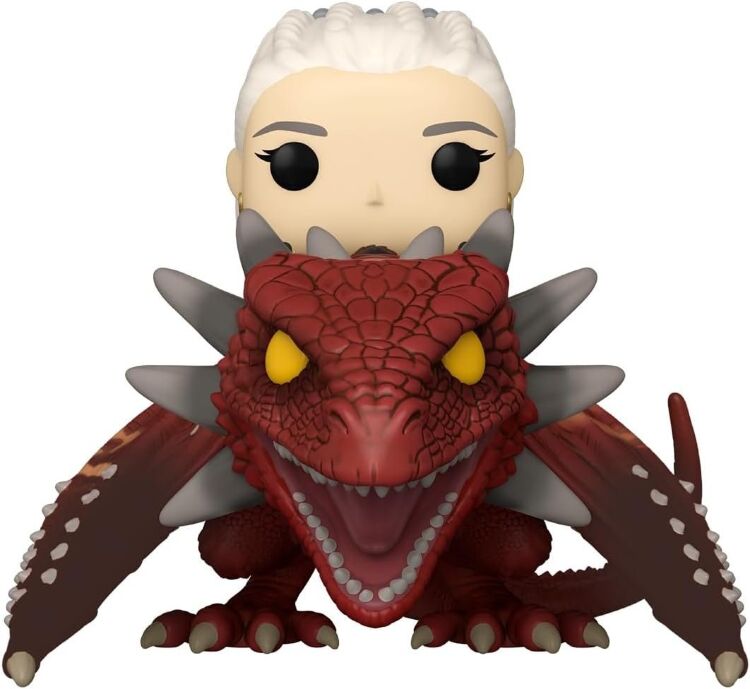 Фігурка Funko House of Dragon Rhaenys Targaryen with Meleys фанко Дім дракона Рейніс Таргарієн і Мелеїс 124 Фігурка Funko House of Dragon Rhaenys Targaryen with Meleys фанко Дім дракона Рейніс Таргарієн і Мелеїс 124