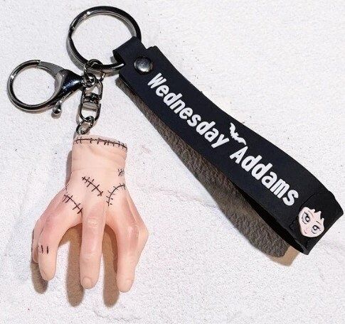 Брелок підвіска на рюкзак Wednesday Addams 3D Keychain Венсдей Аддамс Рука Річ Брелок підвіска на рюкзак Wednesday Addams 3D Keychain Венсдей Аддамс Рука Річ