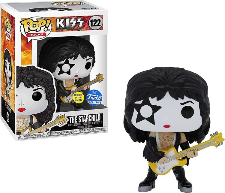 Фігурка Funko KISS The Starchild Фанко Кісс Старчайлд Glow in The Dark (Exclusive) 122
