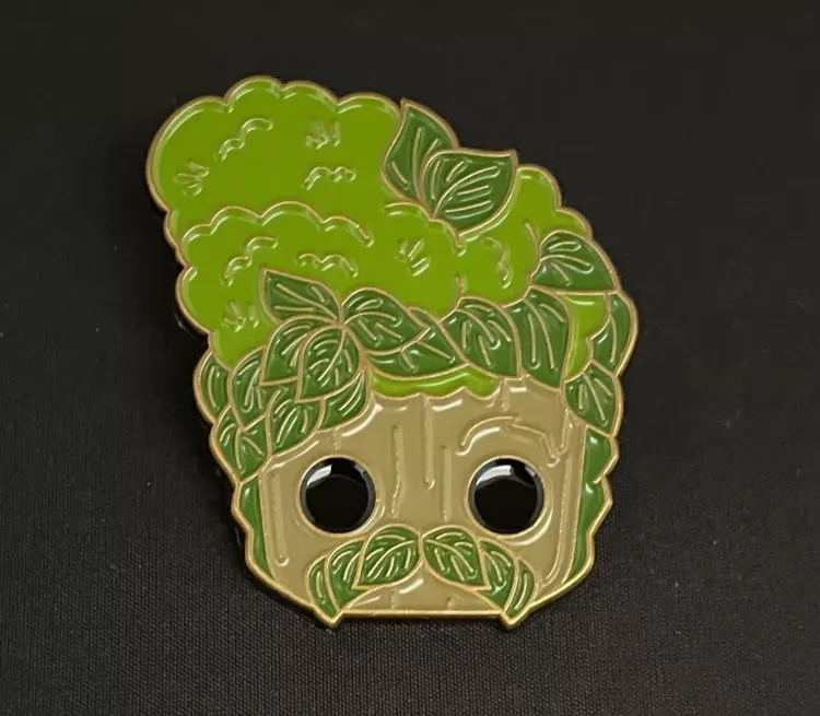 Значок Funko Marvel Collector Corps - Groot Mustache фанко Грут Exclusive Limited Edition Pin