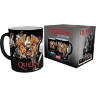 Чашка хамелеон QUEEN Crest Heat Change Mug Герб групи Квинн 320 мл
