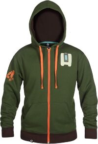 Кофта Реглан OVERWATCH Ultimate Bastion ZipUp Hoodie Овервотч Худі Бастіон (розмір XL)