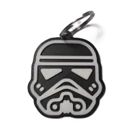 Брелок Star Wars Stormtrooper Keychain ABS пластик Зіркові війни Штурмовик 5 см.