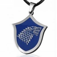 Медальон Game of Thrones Stark Wolf