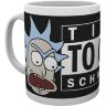 Кружка GB eye Rick and Morty Time To Get Schwifty Ceramic Mug Чашка 295 ml
