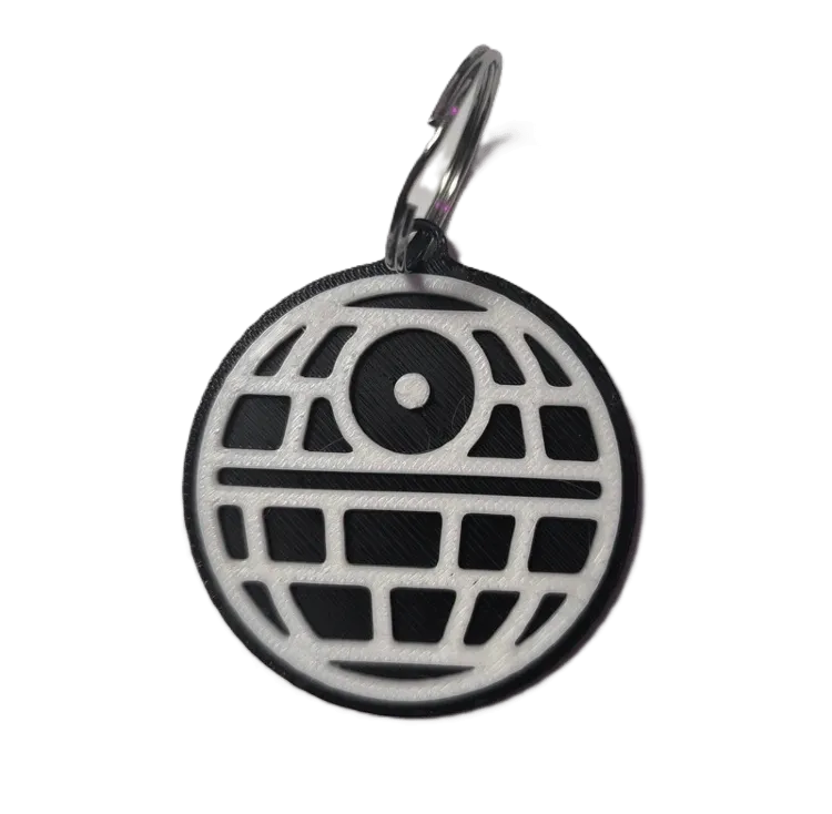 Брелок Star Wars Death Star Keychain ABS пластик Зоряні війни Зірка смерті 5 см.