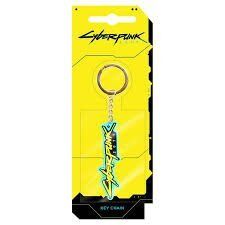 Брелок JINX Cyberpunk 2077 - Logo PVC Keychain Брелок JINX Cyberpunk 2077 - Logo PVC Keychain