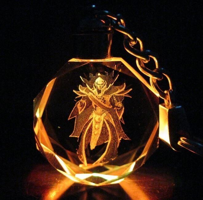 Брелок со светодиодом DOTA 2  №3