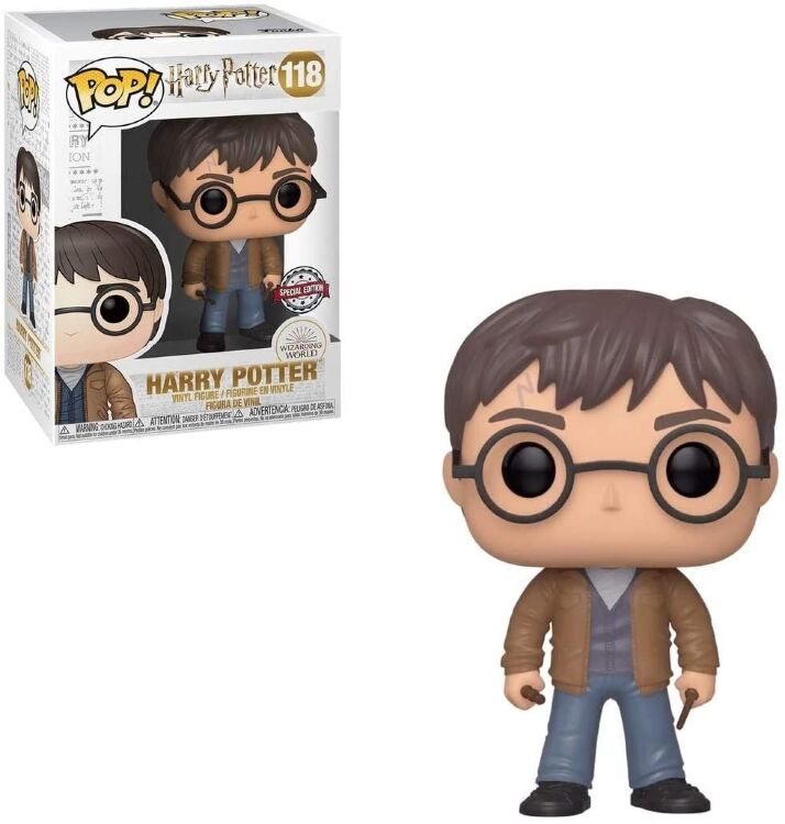 Фігурка Funko Pop: Harry with Two Wands Гаррі Поттер фанко (Exclusive) 118 Фігурка Funko Pop: Harry with Two Wands Гаррі Поттер фанко (Exclusive) 118
