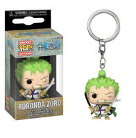 Брелок Funko Pop One Piece Roronoa Zoro Keychain Фанко Ророноа Зоро 4 см.