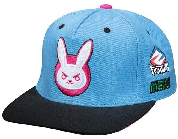 Кепка JINX Overwatch - Ultimate D.Va Snap Back Hat Бейсболка Овервотч Кепка JINX Overwatch - Ultimate D.Va Snap Back Hat Бейсболка Овервотч