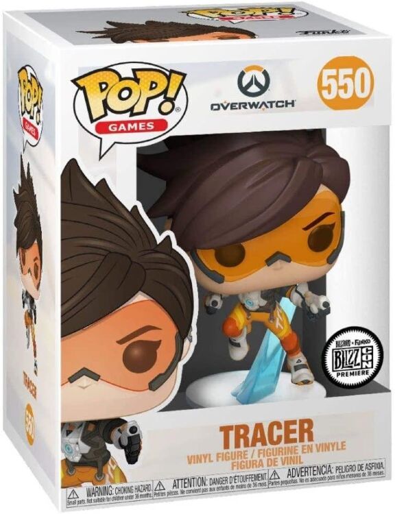 Фігурка Funko Pop Overwatch Tracer Трейсер Фанко (Blizzard Exclusive) 550 Фігурка Funko Pop Overwatch Tracer Трейсер Фанко (Blizzard Exclusive) 550