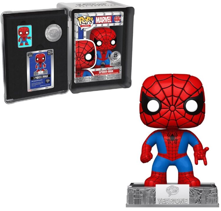 Набір Funko Marvel SpiderMan 25th Anniversary Людина павук фанко Limited Edition метал.бокс Набір Funko Marvel SpiderMan 25th Anniversary Людина павук фанко Limited Edition метал.бокс