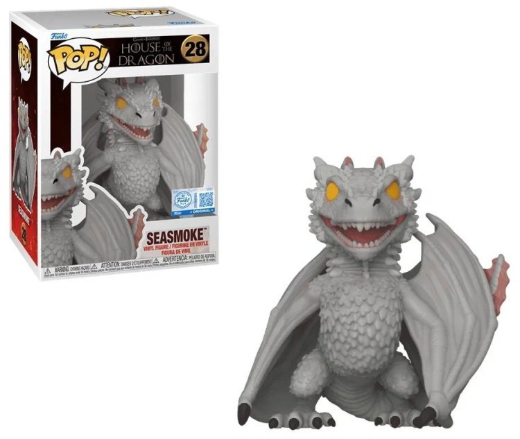 Фігурка Funko House of the Dragon: Seasmoke Фанко Дім Дракона Морський Туман 28