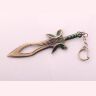 Брелок DOTA 2 Butterfly Sword Дота 2 меч метал колір бронза 6 см. Брелок DOTA 2 Butterfly Sword Дота 2 меч метал колір бронза 6 см.