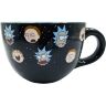 Кружка Rick and Morty Heads Line Up Ceramic Mug Чашка Рік та Морті 650 мл