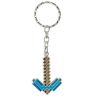 Брелок Minecraft Diamond Pickaxe Keychain Майнкрафт кирка металл Брелок Minecraft Diamond Pickaxe Keychain Майнкрафт кирка металл