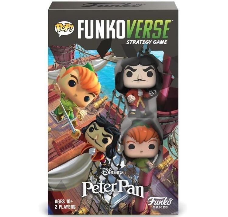 Настільна гра Funkoverse Peter Pan 100 2 Pack фанко Пітер Пен