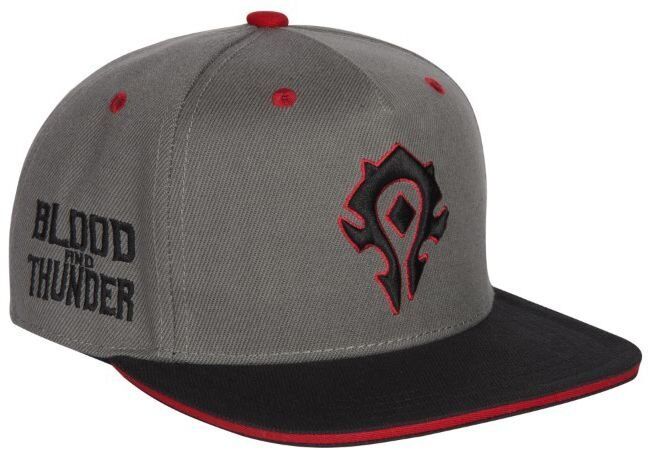 Кепка JINX World of Warcraft - Blood and Thunder Snap Back Hat Бейсболка Орда