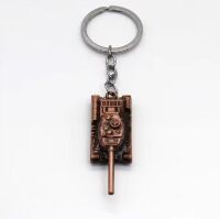 Брелок World of Tanks танк (колір: мідь) башта обертається
