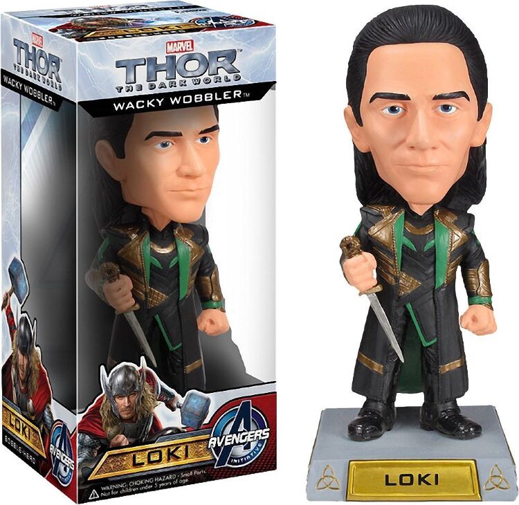 Фігурка FUNKO Wacky Wobbler Loki Bobble Head Figure Фігурка FUNKO Wacky Wobbler Loki Bobble Head Figure