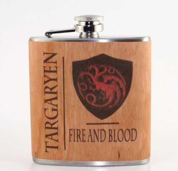 Фляга Game of Throne Targaryen 6 oz Фляга Game of Throne Targaryen 6 oz