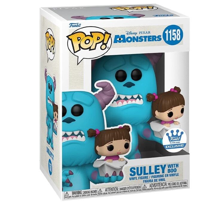 Фігурка Funko Disney: Sulley with Boo - Monsters фанко Монстри (Funko Exclusive) 1158 Фігурка Funko Disney: Sulley with Boo - Monsters фанко Монстри (Funko Exclusive) 1158