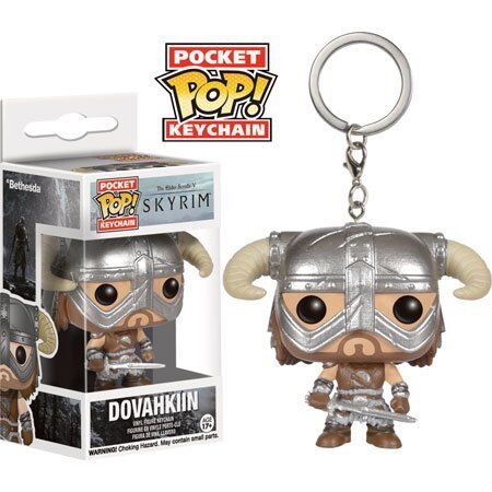 Брелок Funko Pocket Skyrim POP Keychain - Dovahkiin Брелок Funko Pocket Skyrim POP Keychain - Dovahkiin